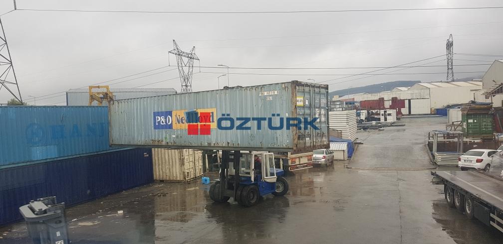 istanbul satlk 2.el 40 feet yk konteyner bakml hasarsz